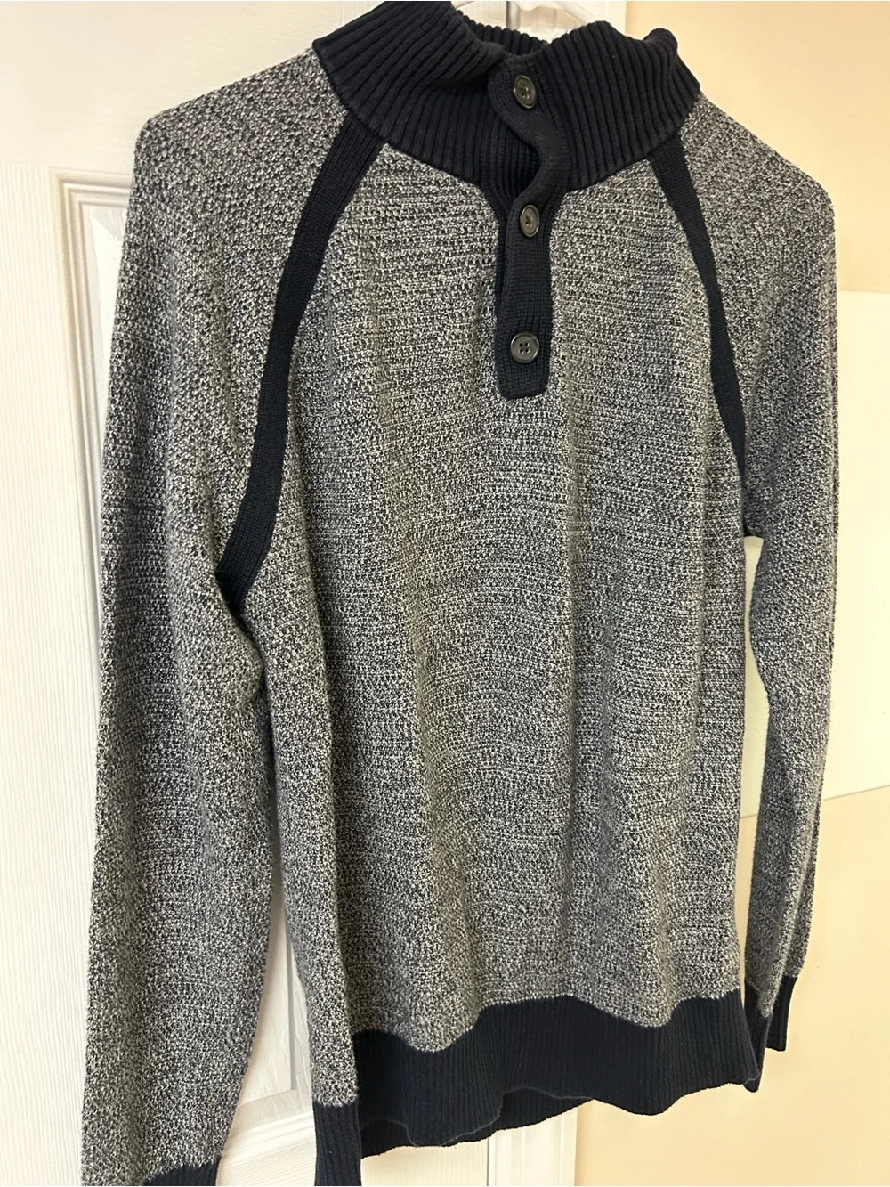 Banana Republic men's pullover sweater cotton